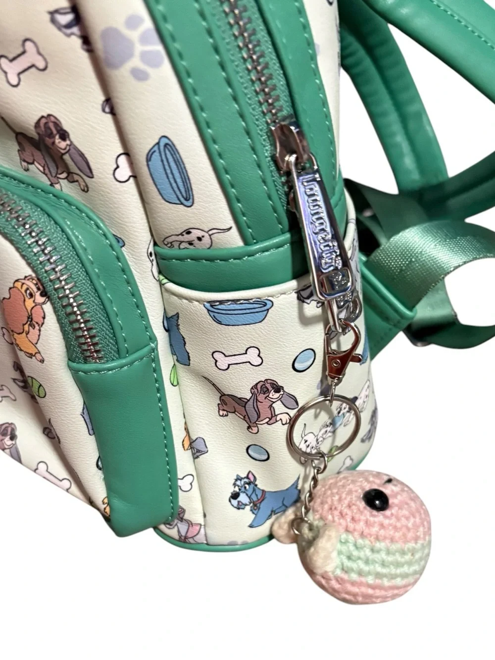 Loungefly Disney Lady And The Tramp & 101 Dalmatian Mini Backpack Purse